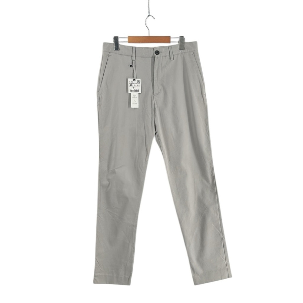 Zara Slim Comfort Bistretch Beige/Light Tan Chino Pants US Size 31 NWT